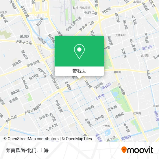 莱茵风尚-北门地图