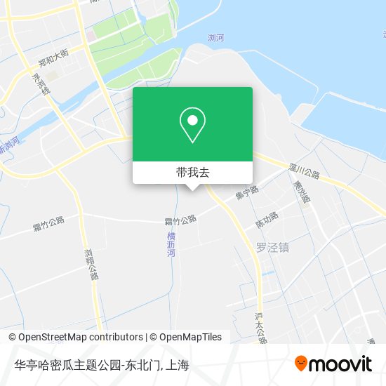 华亭哈密瓜主题公园-东北门地图
