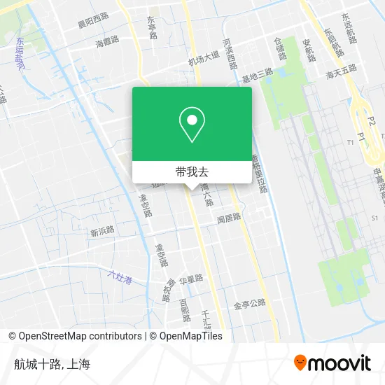 航城十路地图