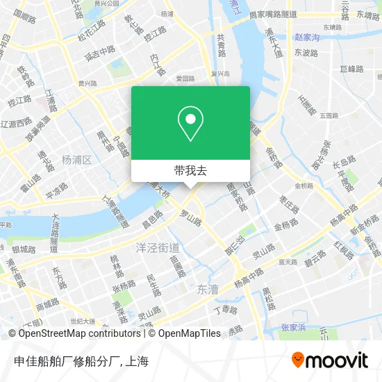 申佳船舶厂修船分厂地图