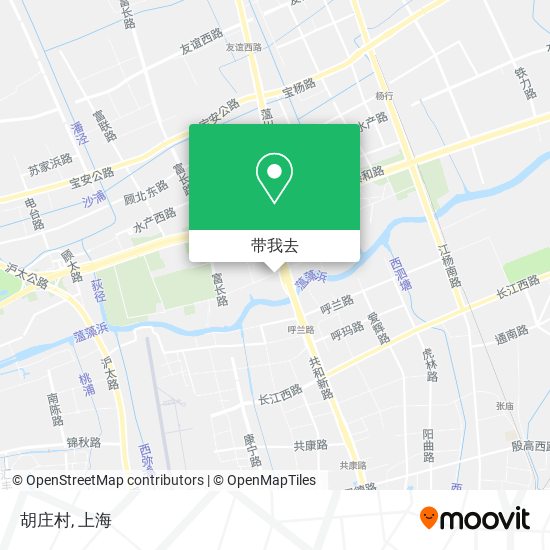 胡庄村地图