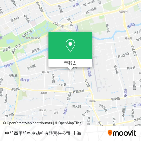 中航商用航空发动机有限责任公司地图