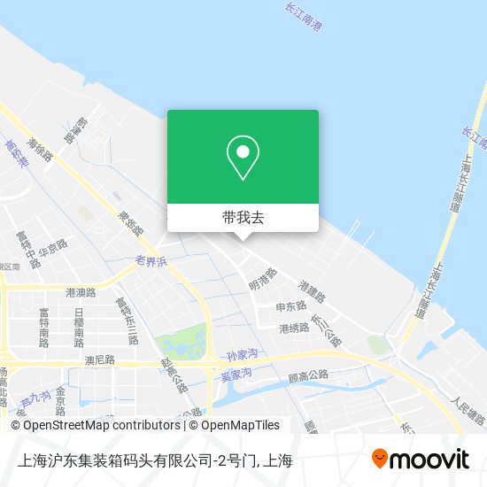 上海沪东集装箱码头有限公司-2号门地图
