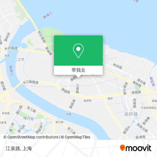 江泉路地图