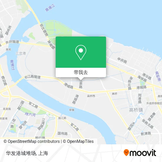 华发港城堆场地图