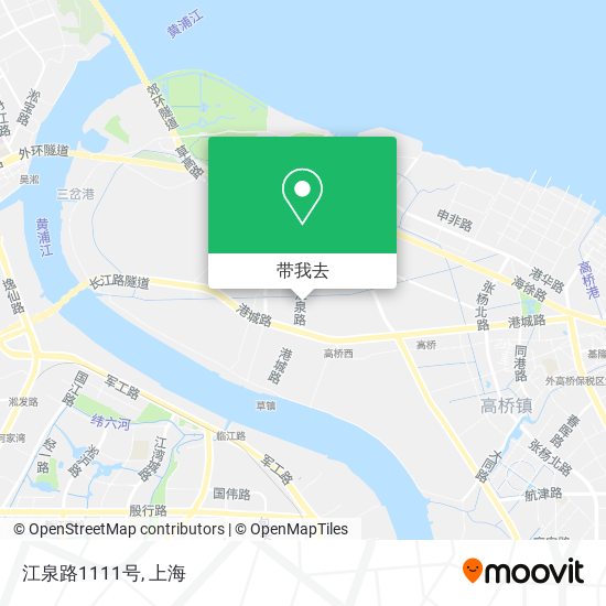 江泉路1111号地图