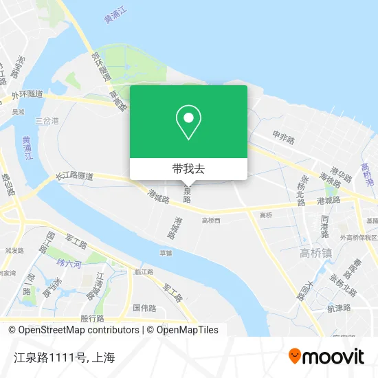 江泉路1111号地图
