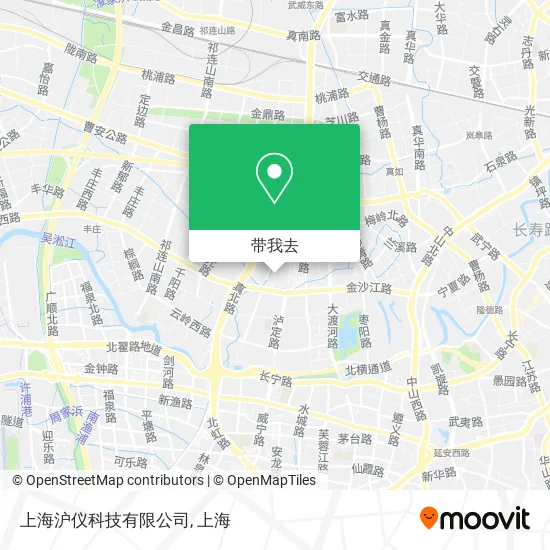 上海沪仪科技有限公司地图