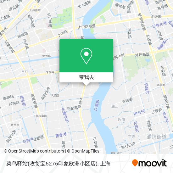 菜鸟驿站(收货宝5276印象欧洲小区店)地图