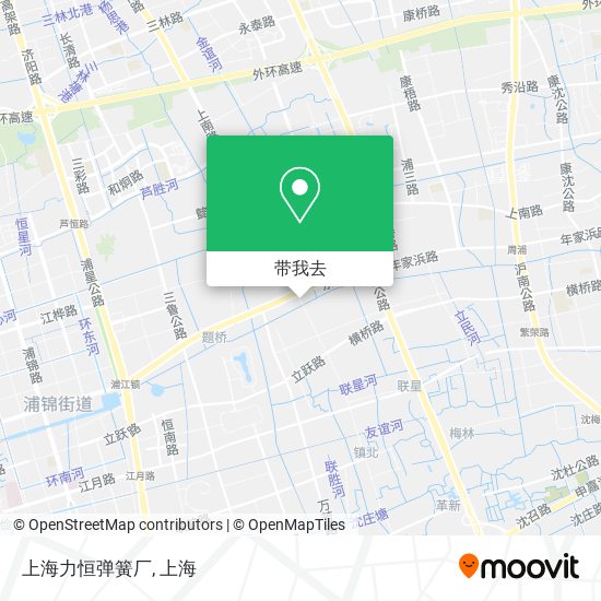 上海力恒弹簧厂地图
