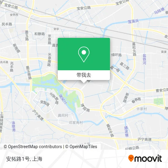 安拓路1号地图