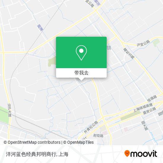 洋河蓝色经典邦明商行地图