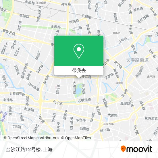 金沙江路12号楼地图