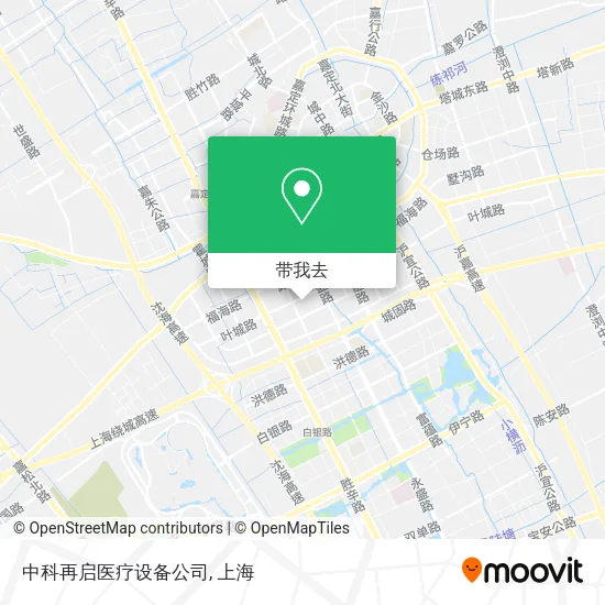 中科再启医疗设备公司地图