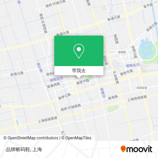 品牌断码鞋地图