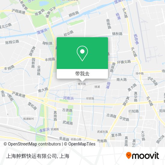 上海舯辉快运有限公司地图