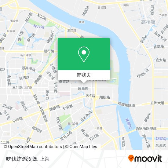 吃伐炸鸡汉堡地图