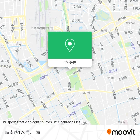 航南路176号地图