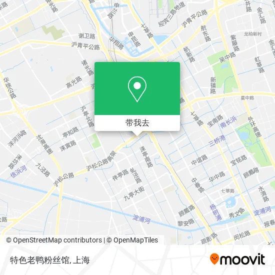 特色老鸭粉丝馆地图