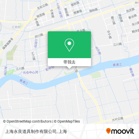 上海永良道具制作有限公司地图