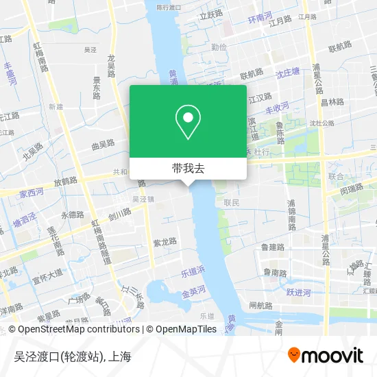 吴泾渡口(轮渡站)地图