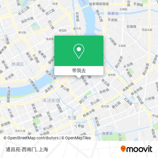 通昌苑-西南门地图