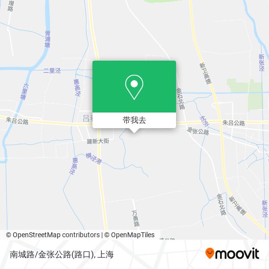 南城路/金张公路(路口)地图