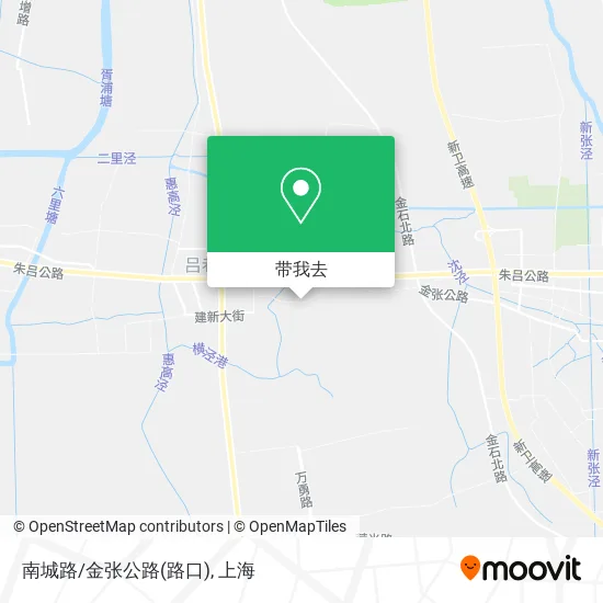南城路/金张公路(路口)地图