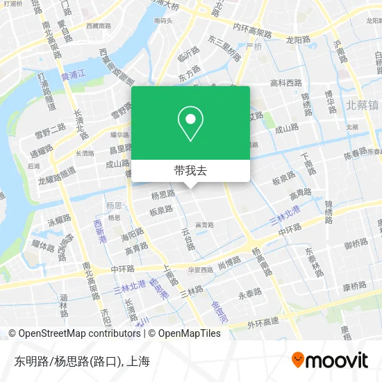 东明路/杨思路(路口)地图
