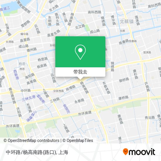中环路/杨高南路(路口)地图