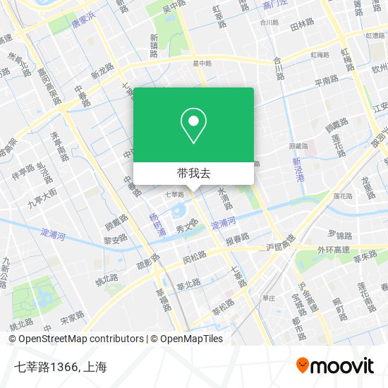 七莘路1366地图