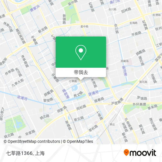 七莘路1366地图