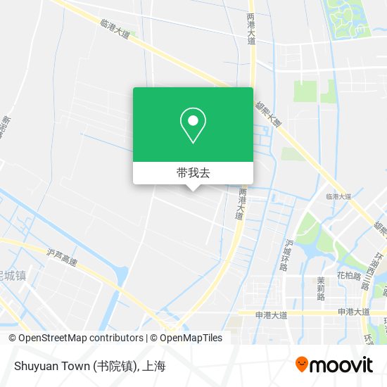 Shuyuan Town (书院镇)地图