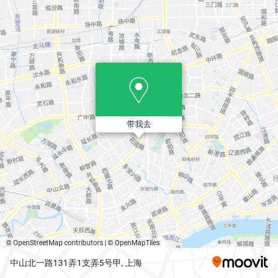 中山北一路131弄1支弄5号甲地图