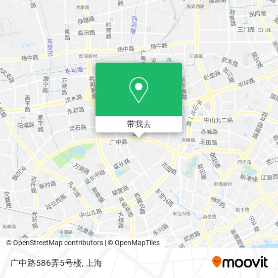 广中路586弄5号楼地图