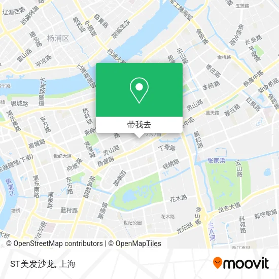 ST美发沙龙地图