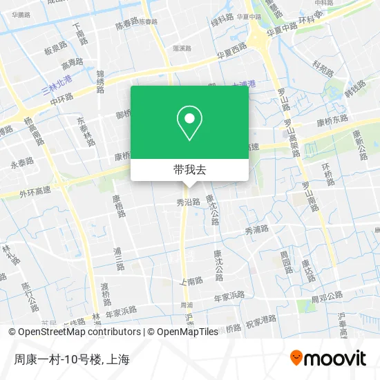 周康一村-10号楼地图