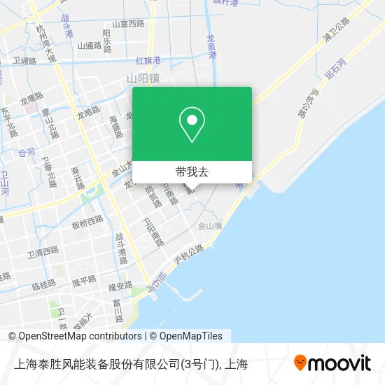上海泰胜风能装备股份有限公司(3号门)地图