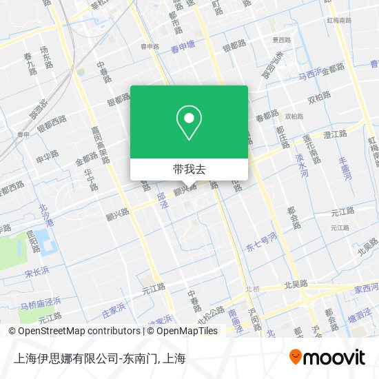 上海伊思娜有限公司-东南门地图