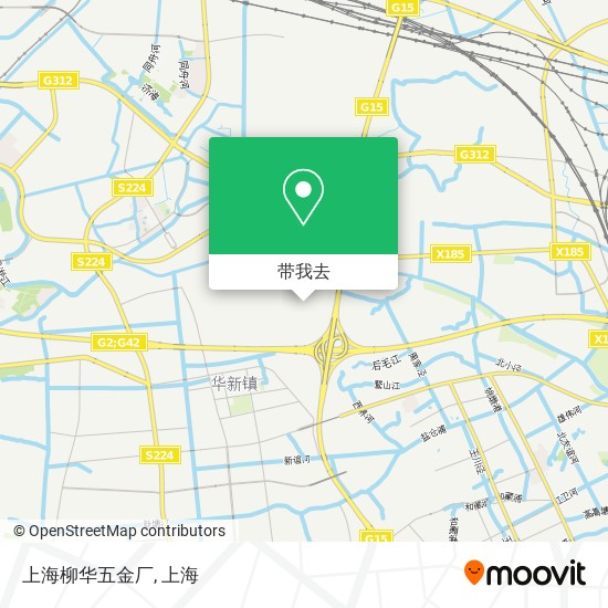 上海柳华五金厂地图