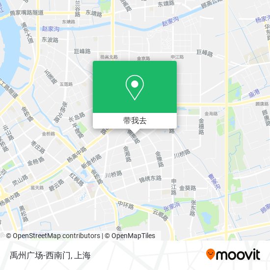 禹州广场-西南门地图