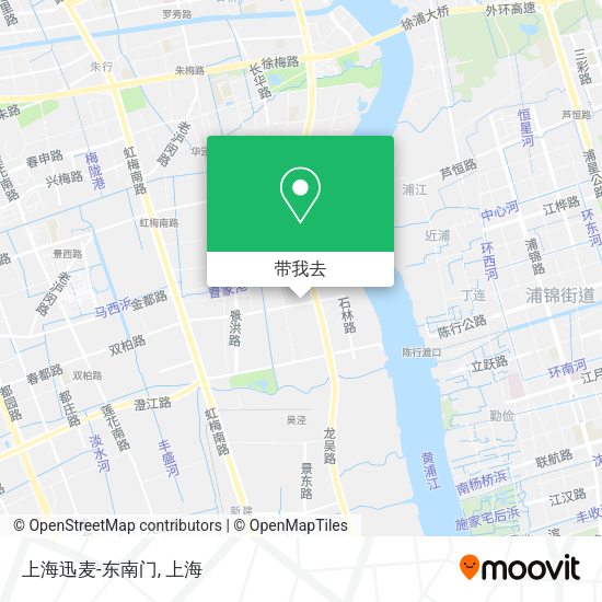 上海迅麦-东南门地图