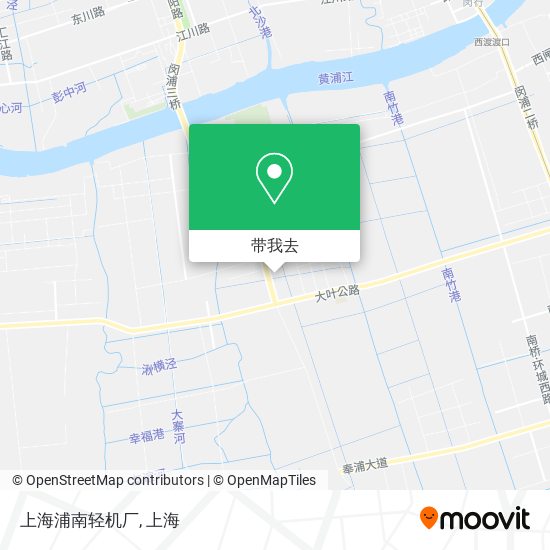上海浦南轻机厂地图