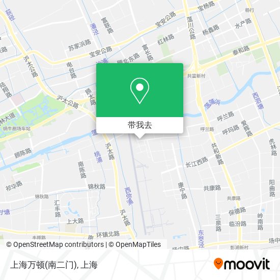 上海万顿(南二门)地图