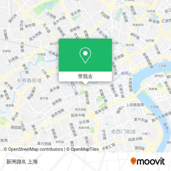 新闸路8地图