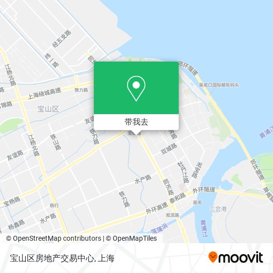 宝山区房地产交易中心地图