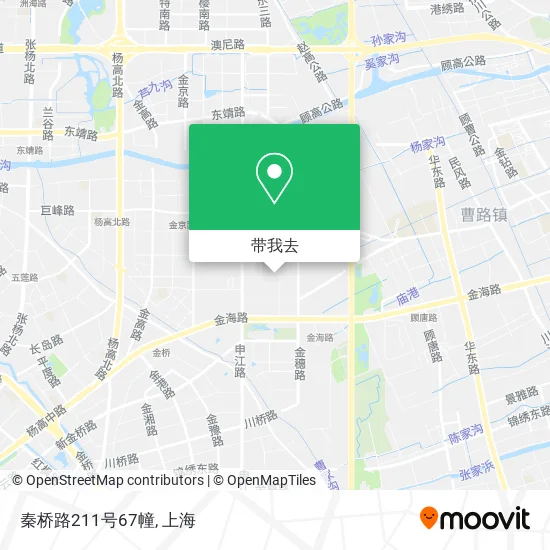 秦桥路211号67幢地图