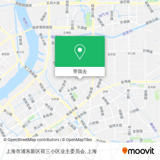 上海市浦东新区荷三小区业主委员会地图