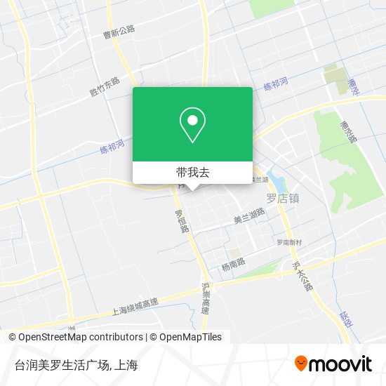 台润美罗生活广场地图