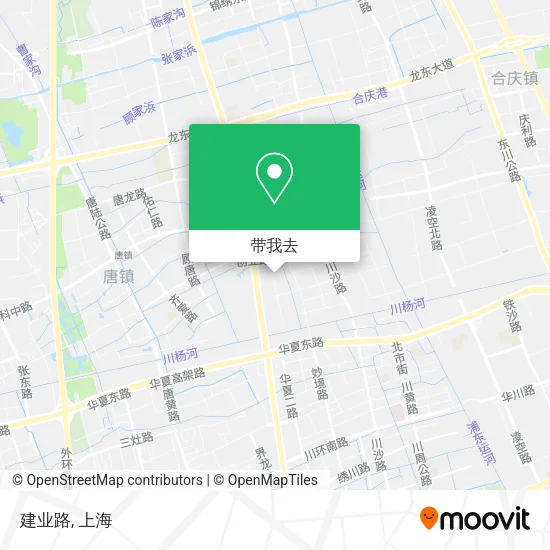 建业路地图